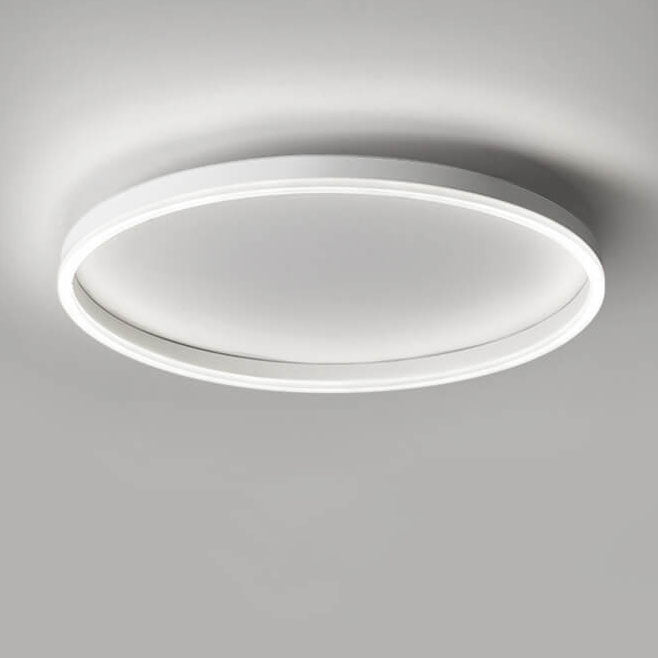 20 in Dimmable LED Ceiling Light with Remote Iron & Acrylic Fixture for Bedrooms Hallways Living Rooms Modern Low-Profile Design