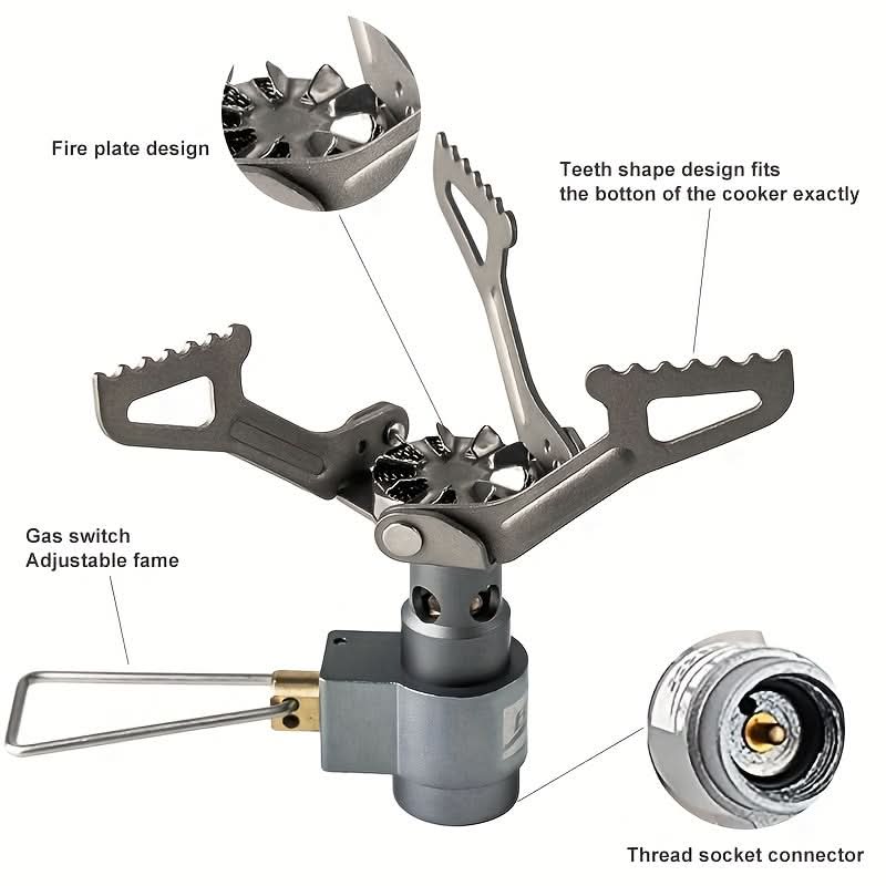 FLAMETREK – Portable Titanium Camping Stove