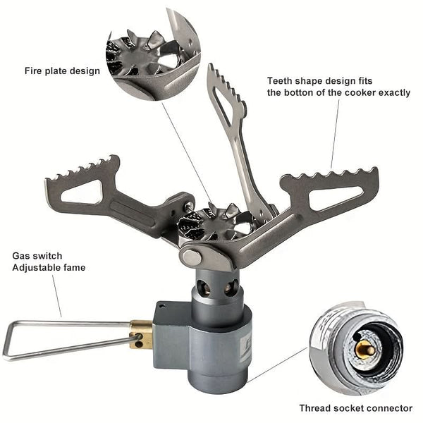 FLAMETREK – Portable Titanium Camping Stove