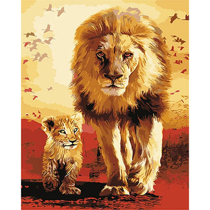 Paint by Numbers Kit for Adults & Kids – Numbered Canvas Art Set with Brushes & Paints – Relaxing DIY Activity for Beginners – Home