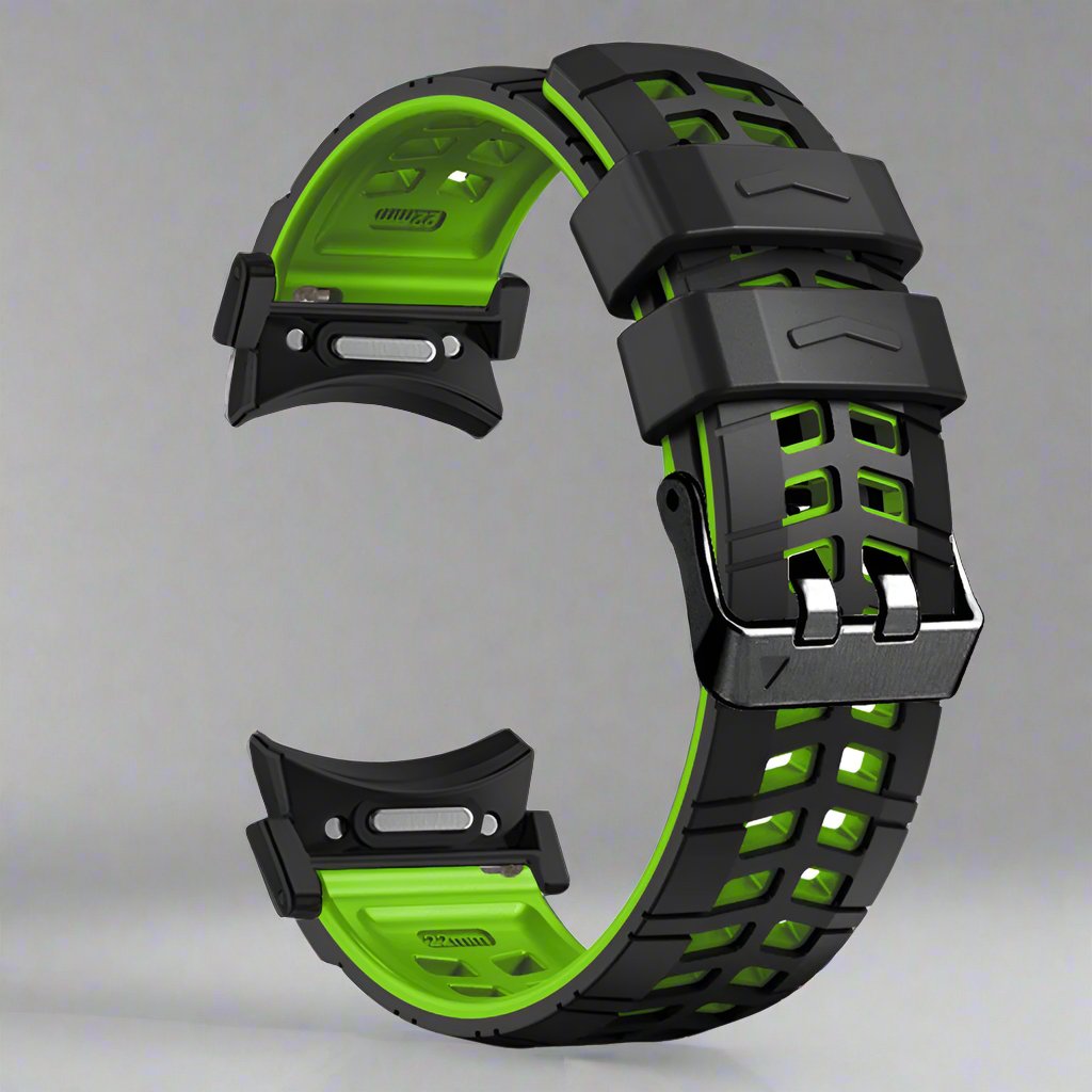 Flexible Silicone Galaxy Watch Ultra Band – Sport Strap for 47mm Ultra, Ultra 2 & 2025 Models – Adjustable Buckle Replacement Wristband