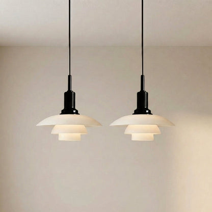Modern Multi-Head Pendant Light – Adjustable Glass & Metal Ceiling Fixture for Dining Room, Kitchen Island & Living Spaces