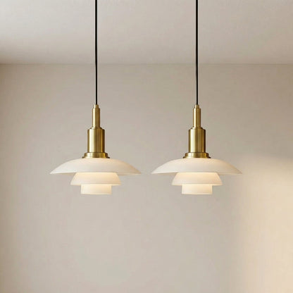 Modern Multi-Head Pendant Light – Adjustable Glass & Metal Ceiling Fixture for Dining Room, Kitchen Island & Living Spaces