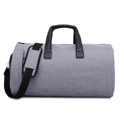 Convertible Garment Duffel Bag with Shoe Compartment for Business Travel, Weddings, Weekend Trips, Wrinkle-Free Suit Storage, Hanging Clothe