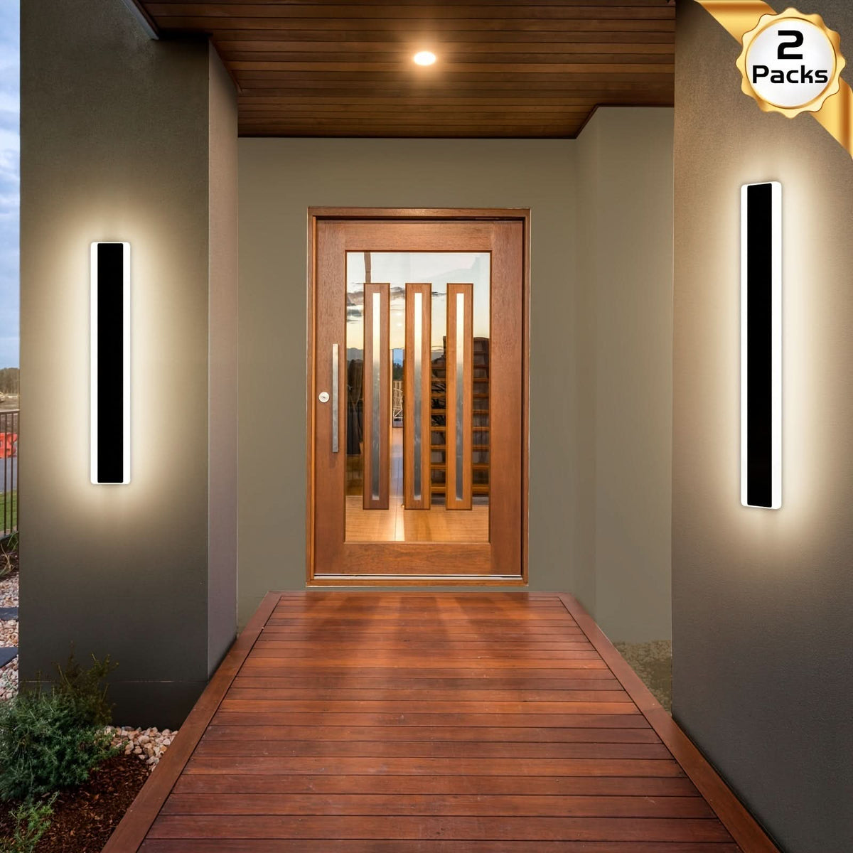 Valtora - Linear Outdoor Wall Strip Light
