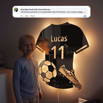 ProKit™ - Custom LED Football Mirror Lamp