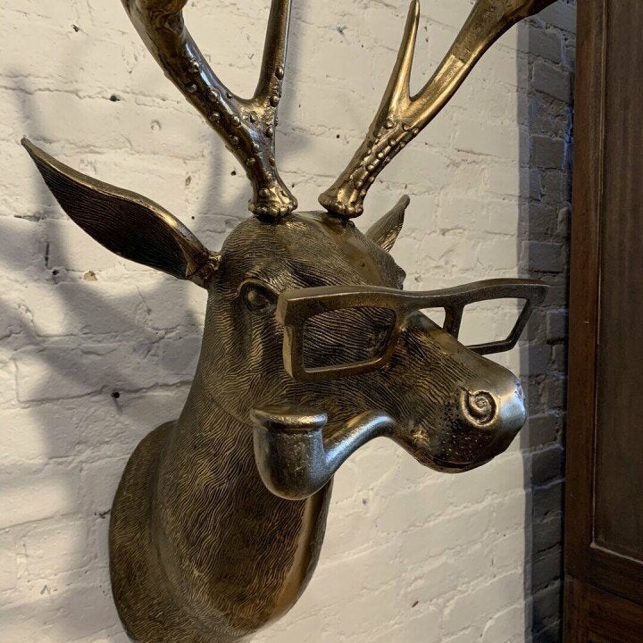 Décoration murale Tête d'animal 3D Faune pour la maison