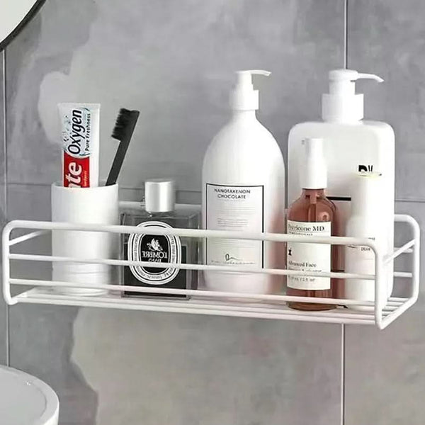 IRONOVA – Metal Wall Mounted Bathroom Shelf Organizer