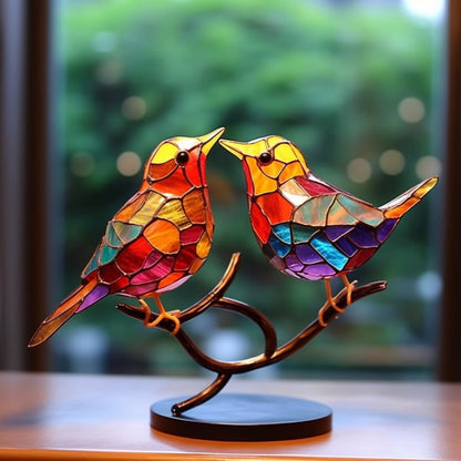 Metal Bird Figurine Set for Shelves & Tables – Nature-Inspired Home Accent, Multiple Sizes Available