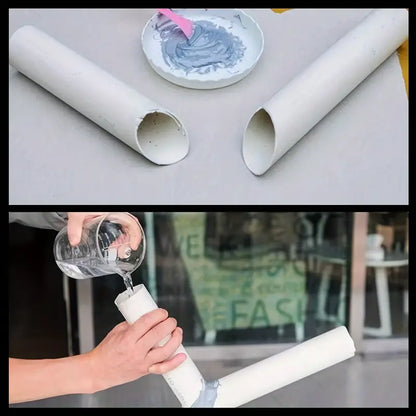 Industrial Strength Metal Bonding Putty Stick for Pipe Repairs and Leak Sealing – Heat-Free Metal Fixer for DIY Home and Auto Maintenance