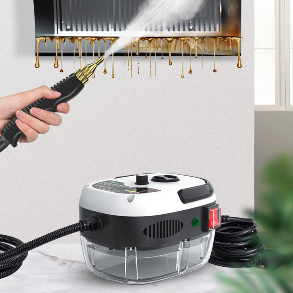 Nettoyeur vapeur haute pression domestique, nettoyeur vapeur sans produits chimiques pour cuisines, avec 6 réglages pour hottes aspirantes et climatiseurs