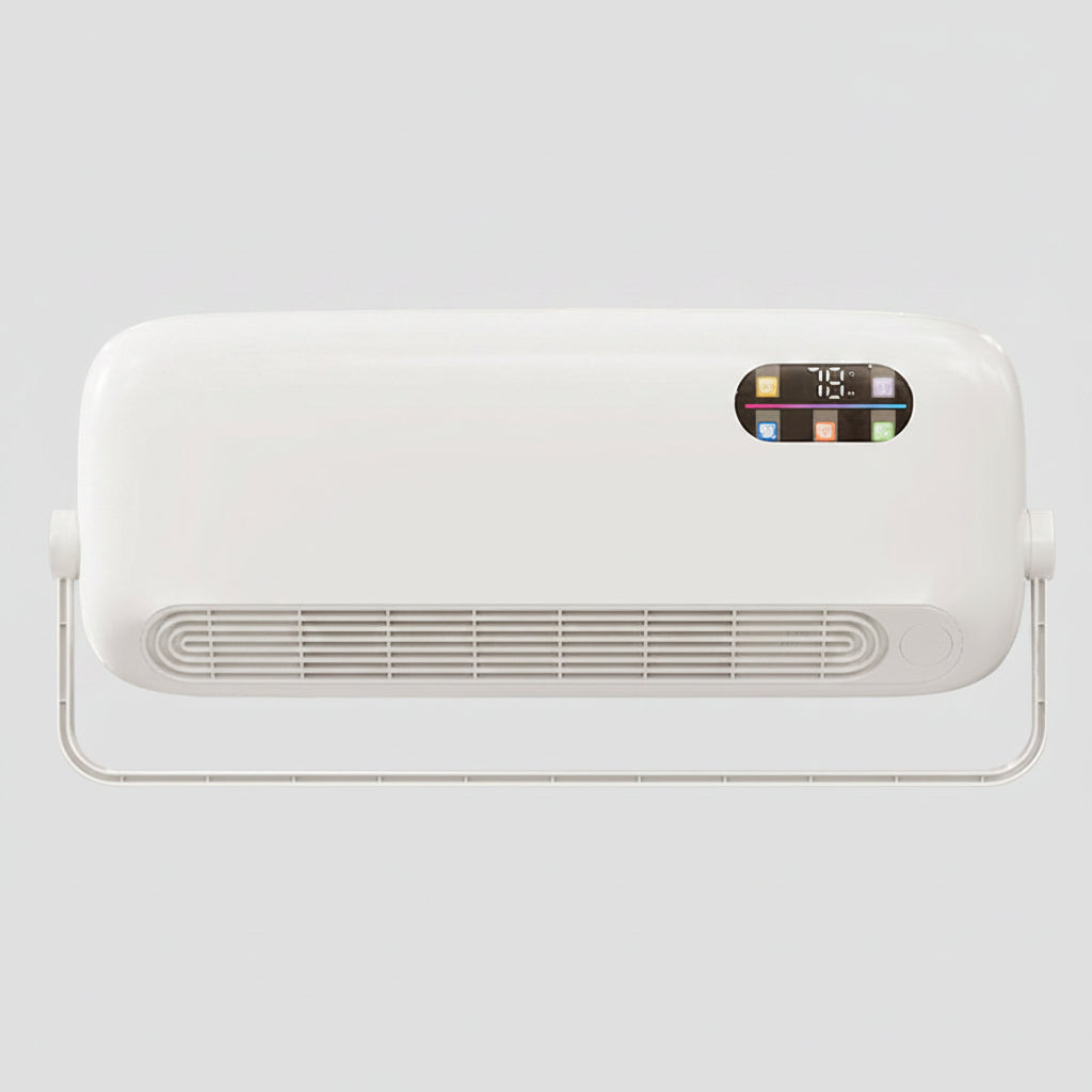 Compact Wall Mounted Electric Heater with Quick Warm-Up Feature for Year-Round Comfort