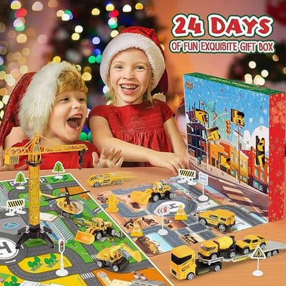 BUILDERCOUNT – Construction Vehicle Advent Calendar for Daily Discovery