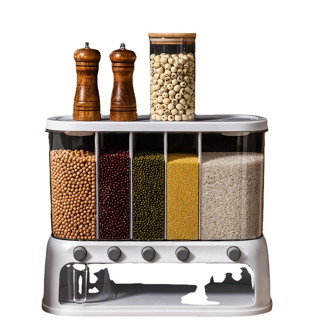 Récipient de stockage Milo Pantry - Boîte de conservation hermétique à cinq compartiments