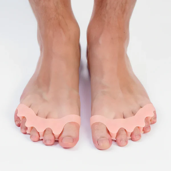 Silicone Toe Separators for Bunion Relief and Alignment Support – Reusable Gel Spacers for Hammer Toe, Yoga, Walking and Daily Comfort