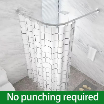 ARCFLEX – L Shaped Telescopic Shower Curtain Rod