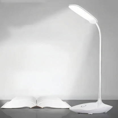 Touch Dimming LED Desk Lamp – USB Rechargeable with Eye Care Feature