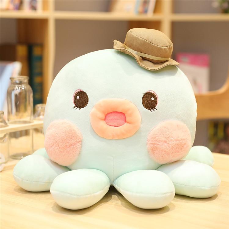 Peluche créature marine douce pour enfants et adultes – Compagnon de jeu et de réconfort moelleux – Rembourrage en coton de qualité supérieure – Lavable