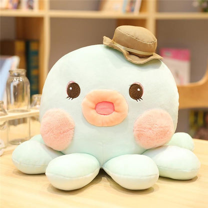 Peluche créature marine douce pour enfants et adultes – Compagnon de jeu et de réconfort moelleux – Rembourrage en coton de qualité supérieure – Lavable