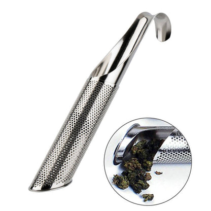 Stainless Steel Loose Leaf Tea Infuser Set with Fine Mesh Filter for Brewing at Home or Travel, 2-Pack