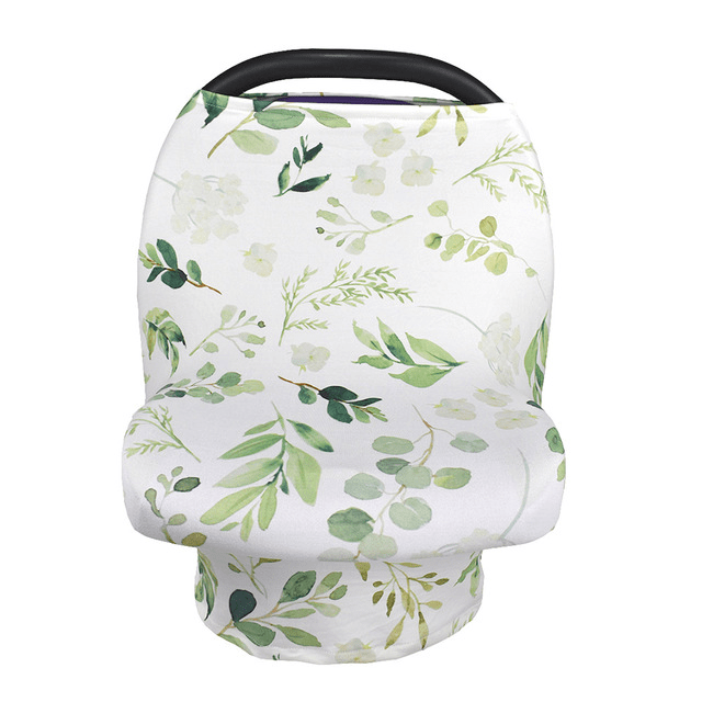 Stretchy Multi-Use Nursing Cover for Breastfeeding Privacy & Infant Car Seat Canopy