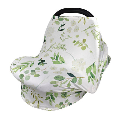 Stretchy Multi-Use Nursing Cover for Breastfeeding Privacy & Infant Car Seat Canopy