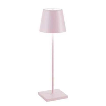 Rechargeable LED Touch Table Lamp with 3-Level Dimmer | Cordless Portable Desk Light for Indoor & Outdoor Use | IP54 Waterproof Metal Lamp