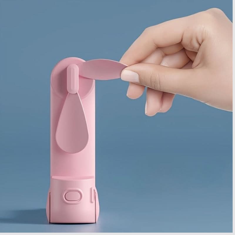 Mini ventilateur à main | Ventilateur portable rechargeable par USB avec fonctionnement silencieux | Design compact pour un confort lors de vos déplacements