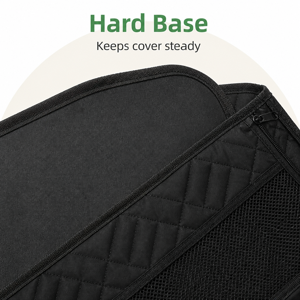 Ortekor Hard Base & Rear Expanders Car Seat Cover (Large)