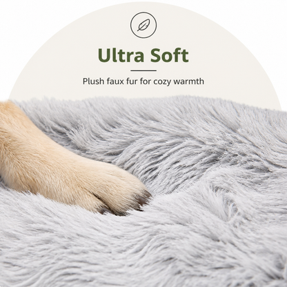 Ortekor Thick Fleece Lined & Washable Pet Mat (Removable Cover)