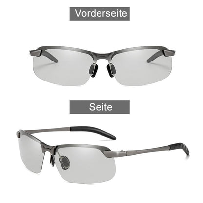 Photochromic Polarized Sunglasses for Driving & Outdoor Activities | UV400 Protection Transition Lenses Auto-Darkening Eyewear for Men & Wom