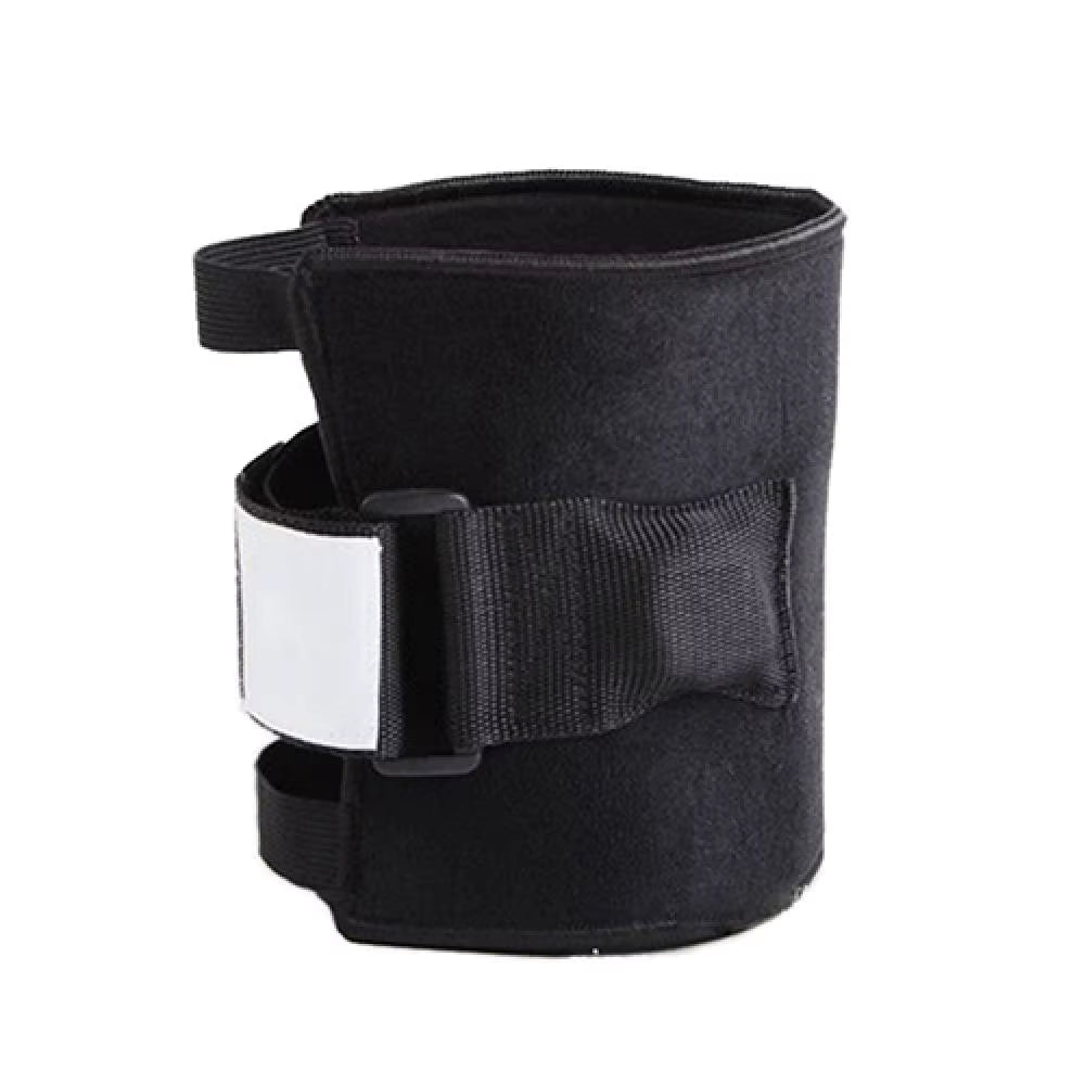 Ceinture de soutien lombaire pour le soulagement des douleurs dorsales – Attelle de compression réglable avec coussin d'acupression pour la sciatique, la hanche et la jambe