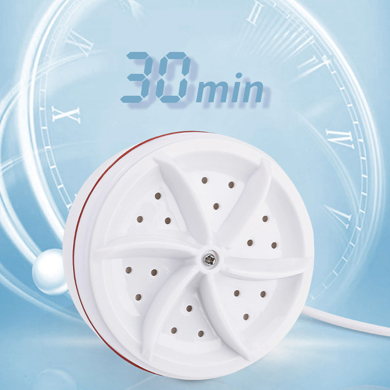 Ultrasonic Laundry Cleaner for Travel & Small Loads USB Powered Sink Washer Compact Clothes Cleaning Device for Apartments RVs Camping