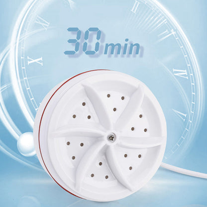 Ultrasonic Laundry Cleaner for Travel & Small Loads USB Powered Sink Washer Compact Clothes Cleaning Device for Apartments RVs Camping