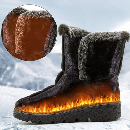 Women's Insulated Winter Boots Waterproof with Plush Lining & Anti-Slip Sole for Snow, Cold Weather, Daily Wear & Outdoor Activities
