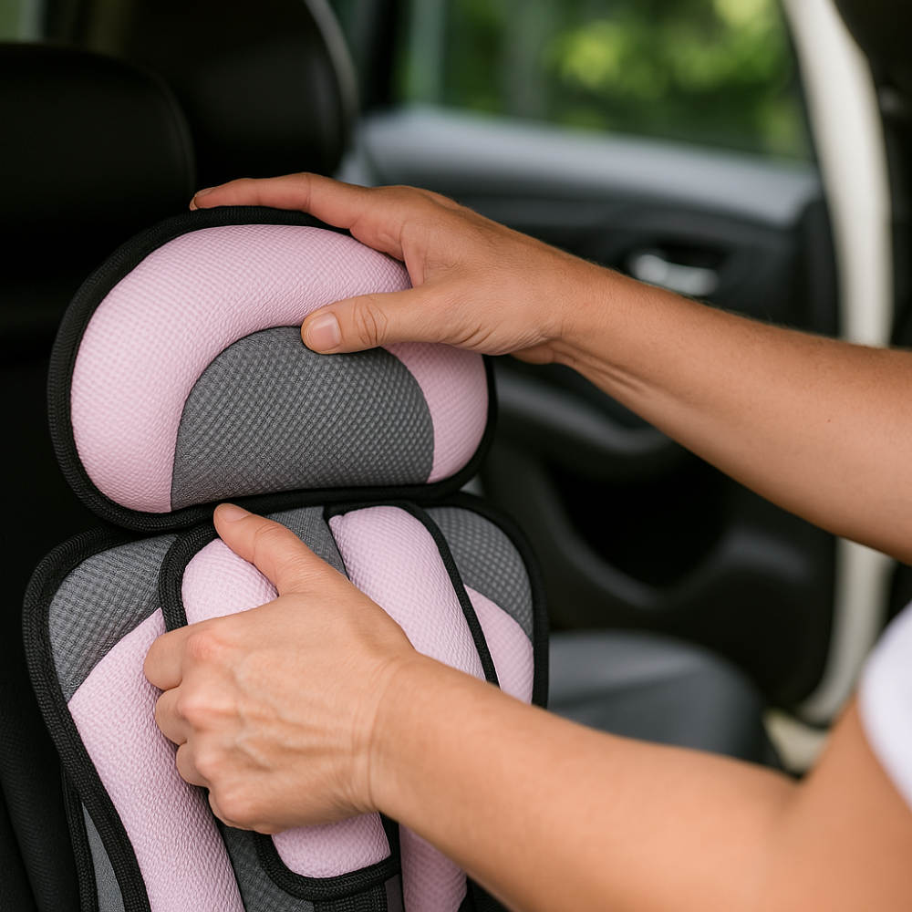 Convertible Car Seat for Infants & Kids 0-12 Years with 5-Point Harness, Breathable Mesh Padding & ISOFIX Compatible Installation for Safe T