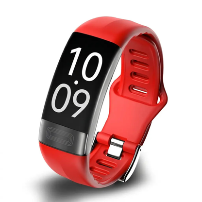 Fitness Tracker with Continuous Heart Rate, Blood Pressure & ECG Monitoring for iOS & Android