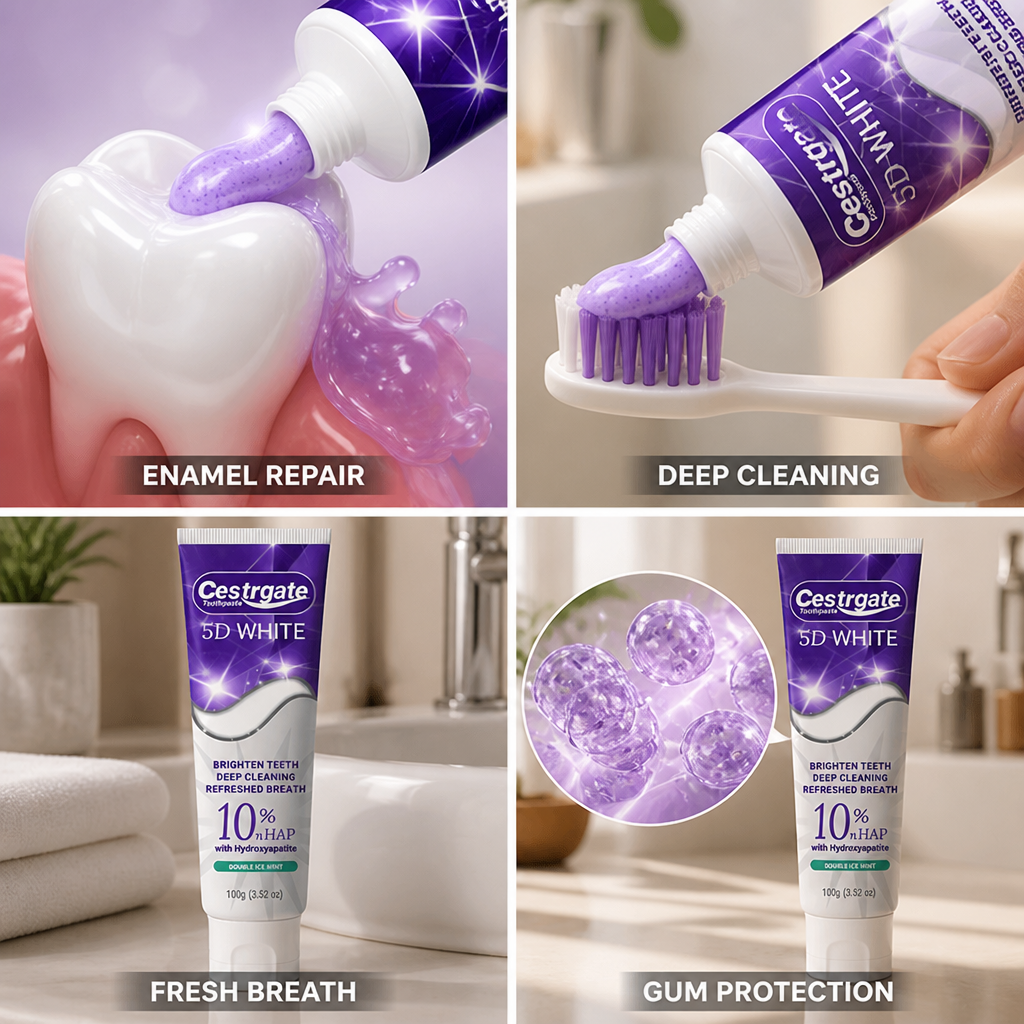 10% Hydroxyapatite Whitening Toothpaste