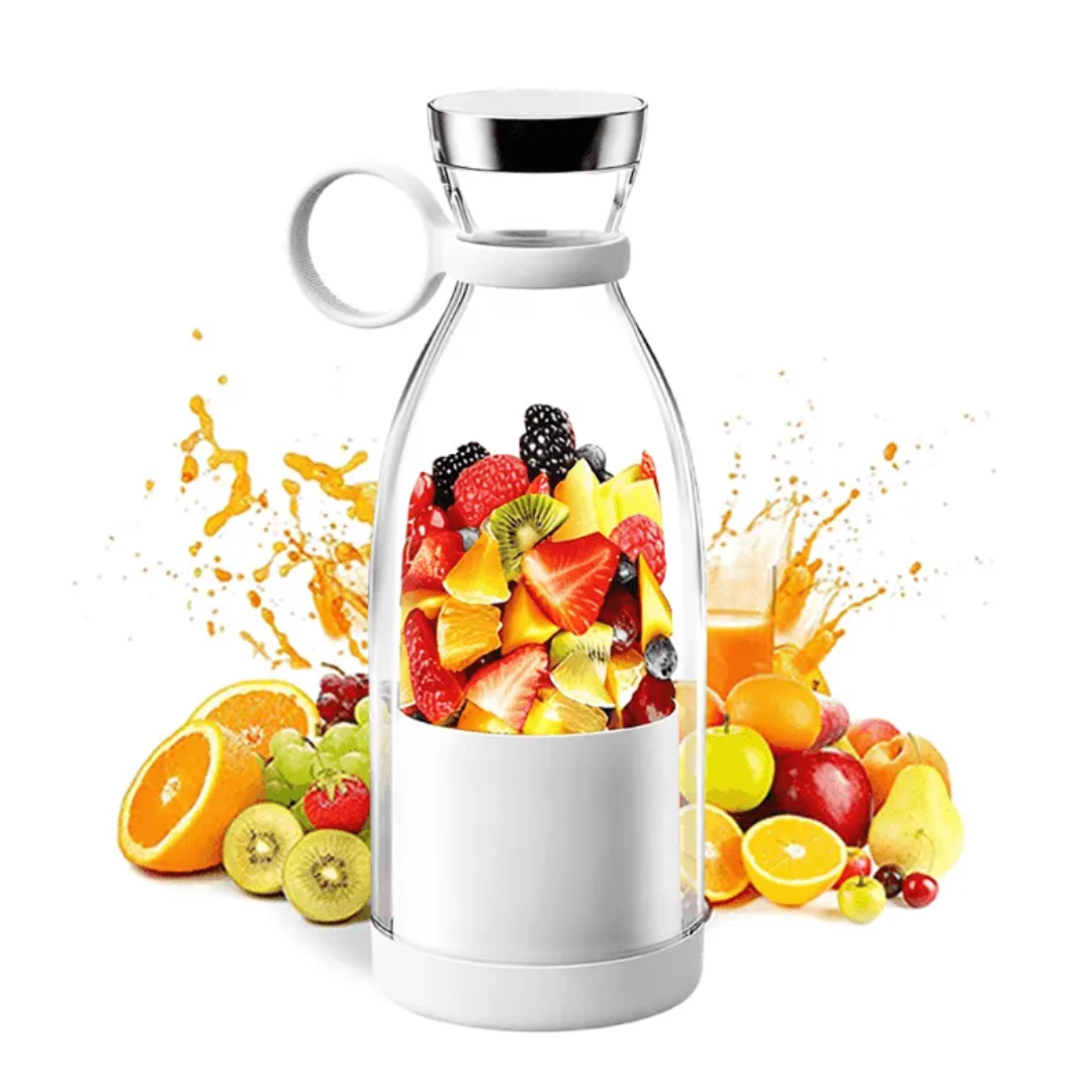 Mixeur personnel rechargeable par USB, bouteille de 500 ml pour smoothies, jus et shakes protéinés, idéal pour les déplacements, le sport, la maison, le bureau et l'entraînement
