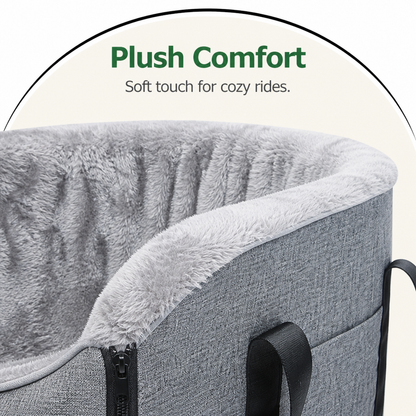 Ortekor Buckle-Secure & Portable Polyester Pet Car Seat