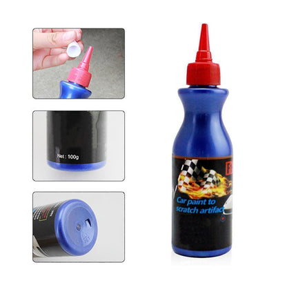 Auto Body Blemish Eraser Compound for Paint Restoration & Swirl Removal on Cars, Trucks, SUVs – Clear Coat Safe Buffing Formula