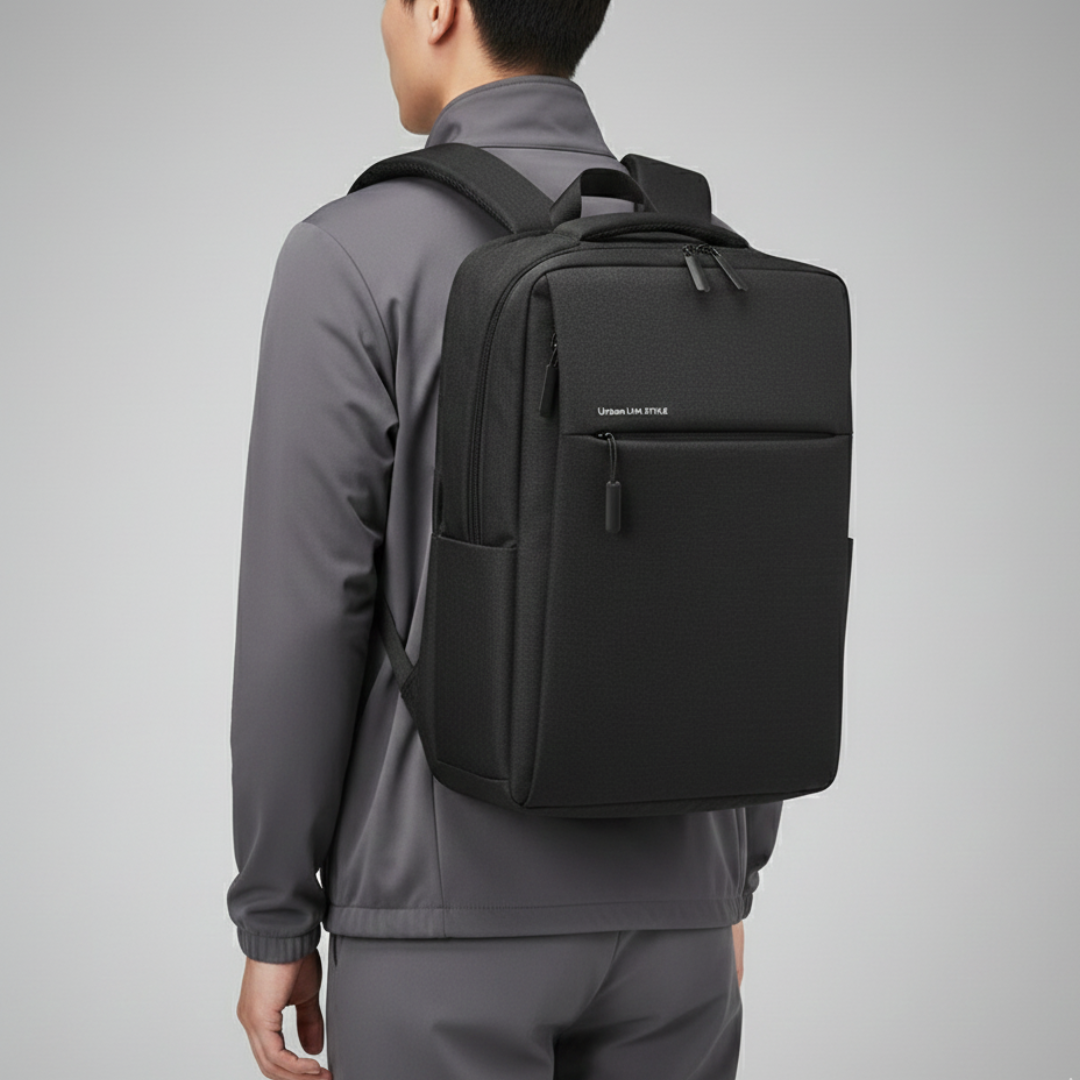 Water-Resistant Commuter Backpack with Padded Laptop Compartment for Work & Travel