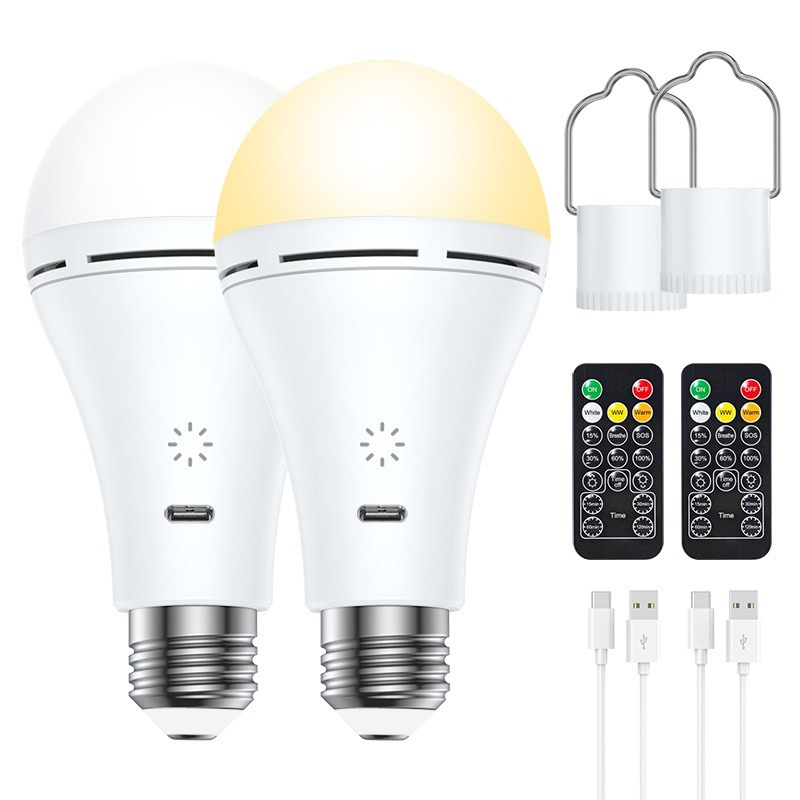 Lampe LED tactile rechargeable avec télécommande | Lampe portable sans fil pour chevet, bureau ou chambre d'enfant | Intensité lumineuse réglable