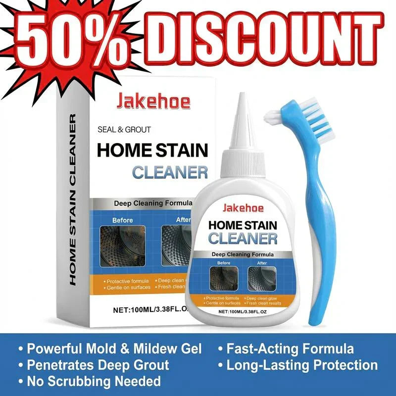 Mold Remover Gel for Bathrooms, Grout & Tile – Deep-Cleaning Formula for Showers, Kitchens & Damp Areas – No Scrubbing Required