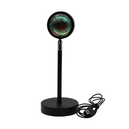 Rotating Metal LED Projection Mood Light for Bedroom and Living Room Ambient Lighting