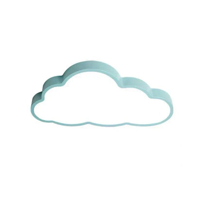 Cloud-Shaped LED Ceiling Light Fixture for Kids Bedroom Nursery Playroom Soft Warm White Glow 3000K Energy-Saving Acrylic Modern