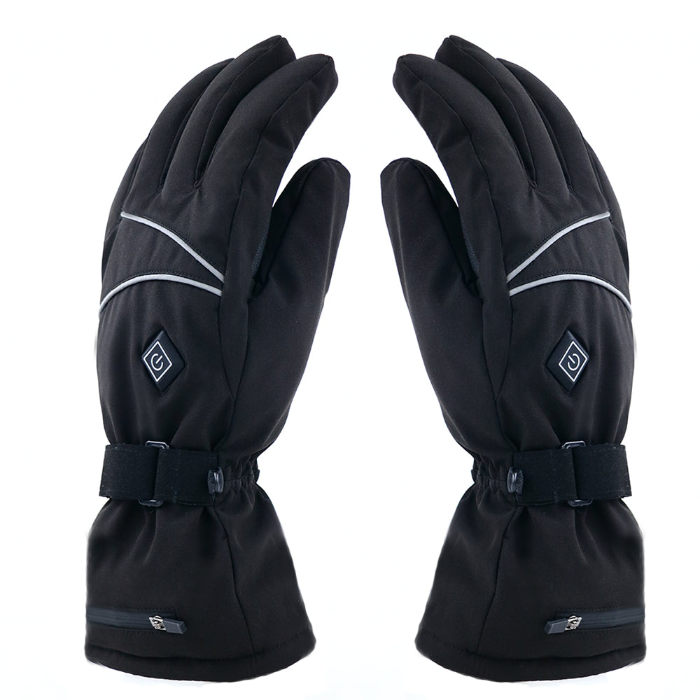 Battery-Powered Heated Winter Gloves for Men & Women – Adjustable Temperature Control for Skiing, Snowboarding, Hiking, Outdoor Work &