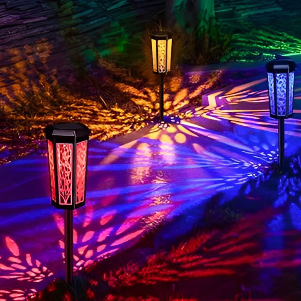 GARDENGLEAM – Lampe solaire pour une douce lueur en soirée