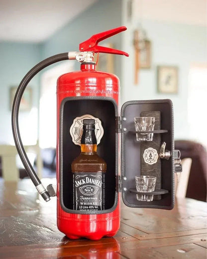 Creative Spirits Storage | Fire Extinguisher Whisky Holder with Unique Design | Portable Decor for Home Bars