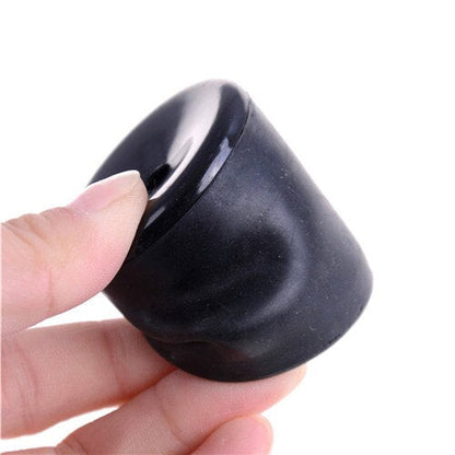 Joke Noise Maker Pocket Prank Device Hand-Pressed Gag Toy for Parties Adults Kids Black Rubber